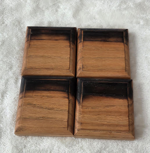 Coaster Bottle Openers - Single Burn