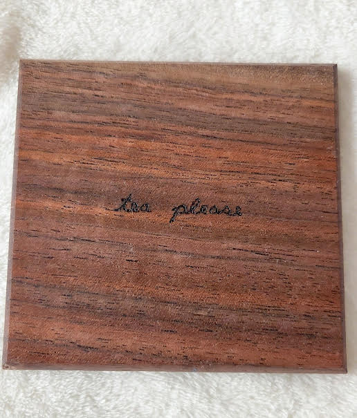 Coffee/ Tea Walnut Coasters