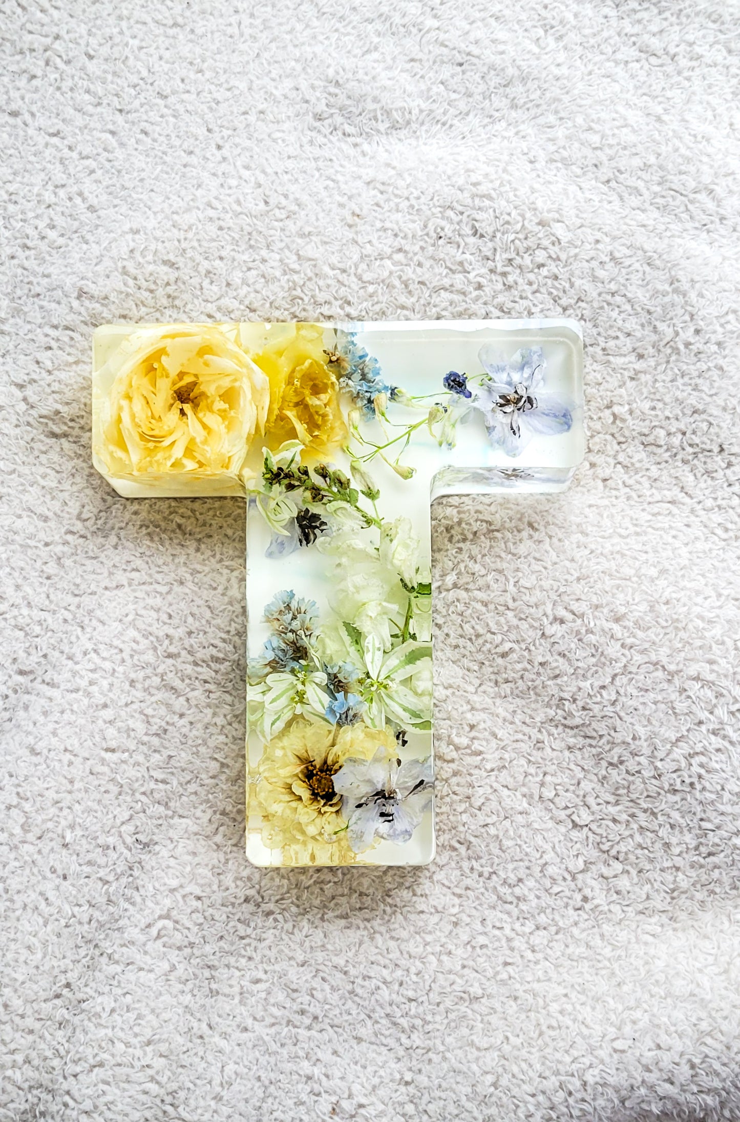 Floral Preservation Keepsake Letter