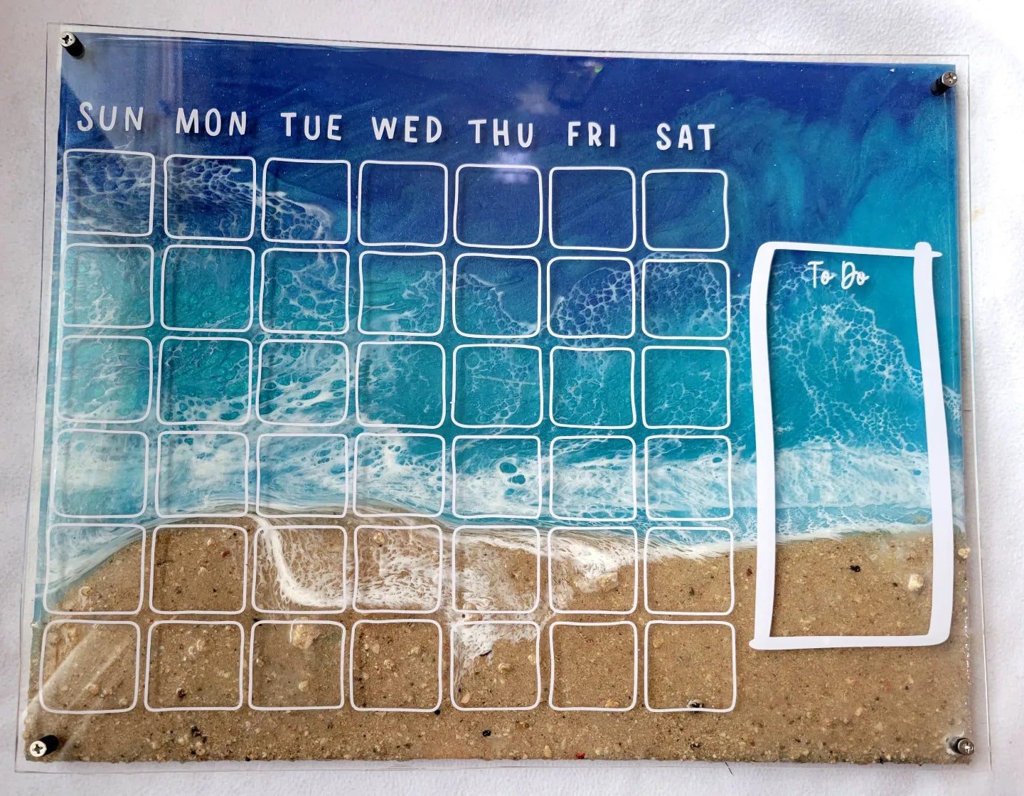 Sand Preservation Resin Calendar