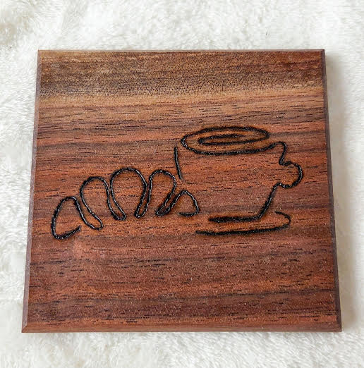 Coffee/ Tea Walnut Coasters