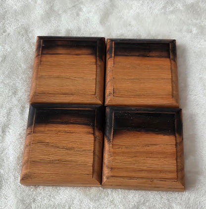 Coaster Bottle Openers - Single Burn