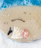 Shark Tooth Ornament (No Bow)