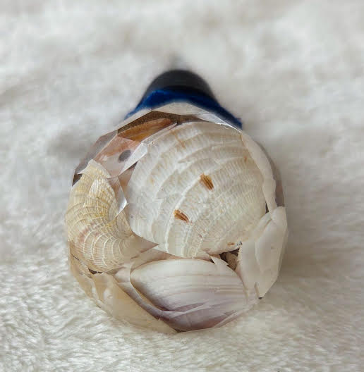 Faceted Wine Stopper- Multi Shells