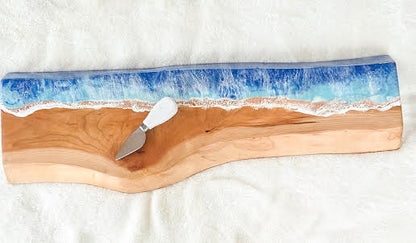 Live Edge Cherry Wood Charcuterie Board