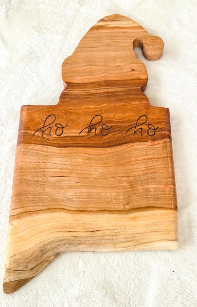 Santa Charcuterie Board