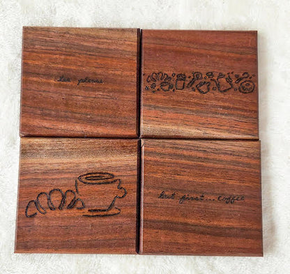 Custom Wood Coasters