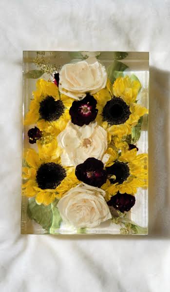 Floral Preservation Rectangle block