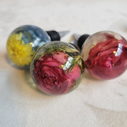 Floral Preservation Wine Stoppers