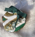 Christmas Geode Ornament - G3