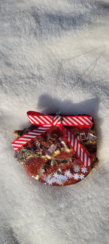 Christmas Geode Ornament - G1