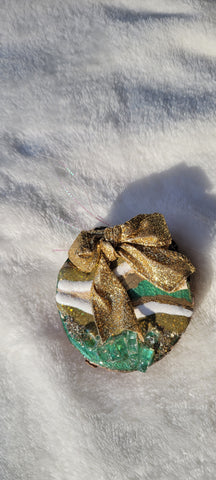 Christmas Geode Ornament - G4