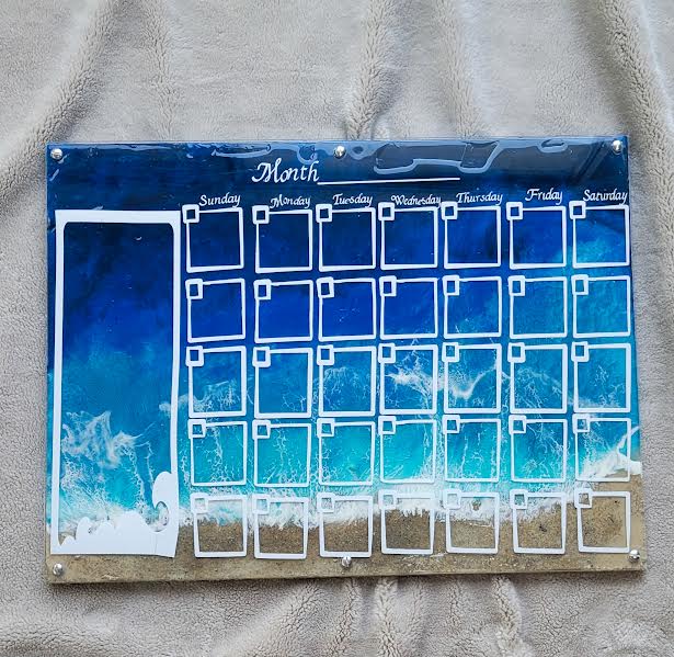 Sand Preservation Resin Calendar